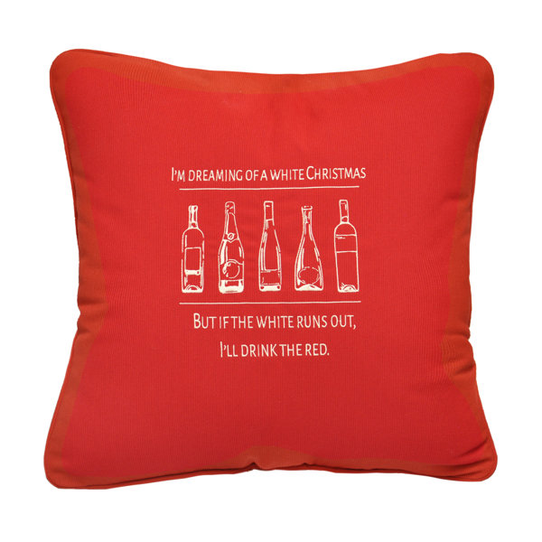 InspiredVisions Holiday Pillows Embroidered Sunbrella® Indoor/Outdoor